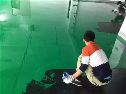 新竹镇下面给你一份环氧地坪漆施工的完整流程